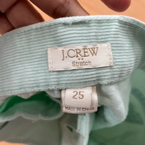 J-Crew Skinny Stretch Cord Pant Burgundy 02655 - Picture 3 of 5